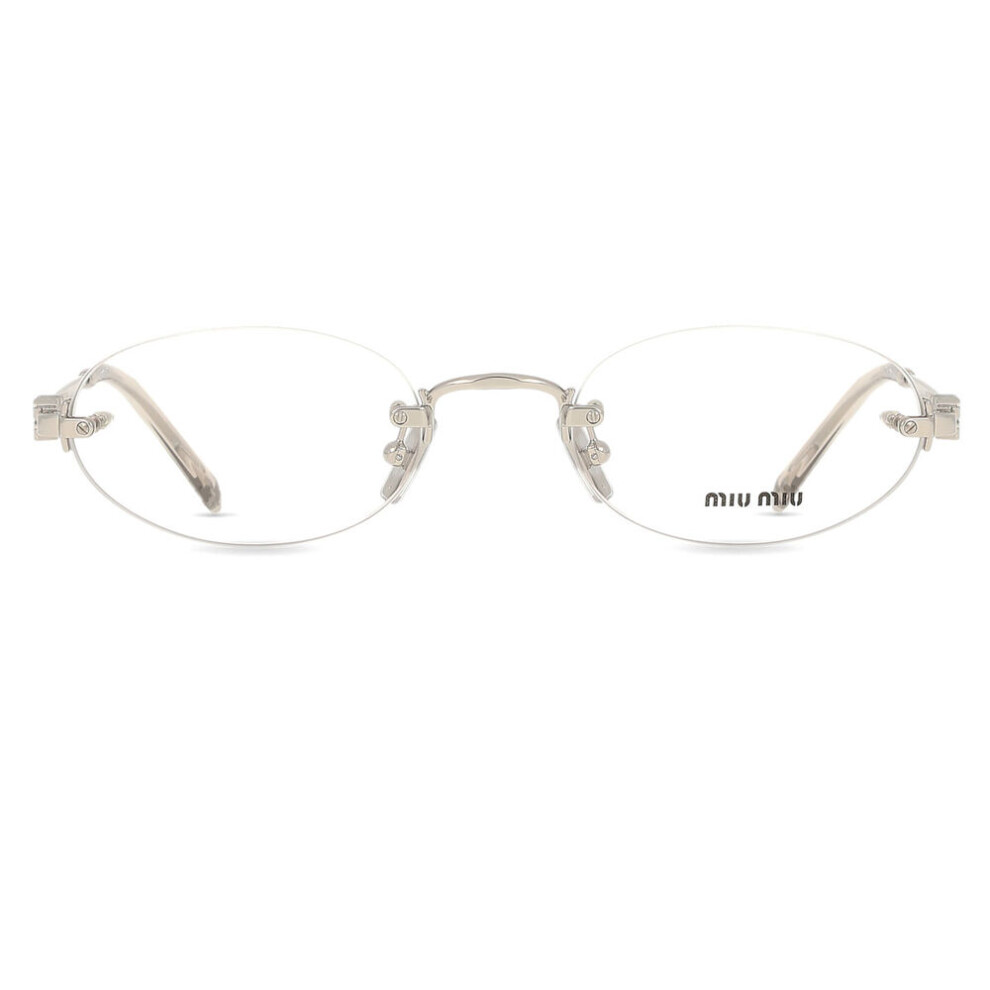 Miu Miu , Glasses, Unisex, Gray, 51 Mm, Stylish Sunglasses For Women - Image 3