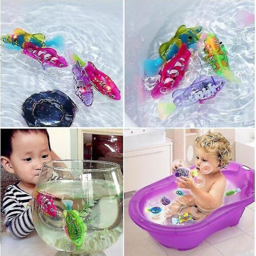 Battery Powered Swimming Robofish Toy