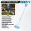 Automatic Bubble Machine Vertical Streetlight Bubble Maker with Sound Light for Birthday Wedding Christmas Party 5