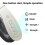 (White) 8d Electric Pulse Back And Neck Massager 1
