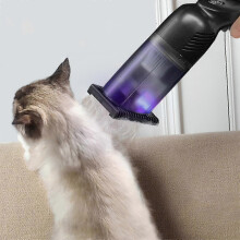 Handheld Vacuum for Pet - Hand Vacuum Cordless Rechargeable, Well-equipped Handheld Vacuum with Reusable Filter, Powerful Stair Vacuum