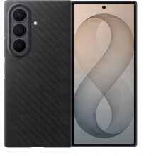 Capa Galaxy Z Fold8 Ultra Preta Magnética de Carbono Oficial - Aramida, magnético - Lisa