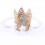 (white) 1 Year Old Baby Princess Crown Headband 1