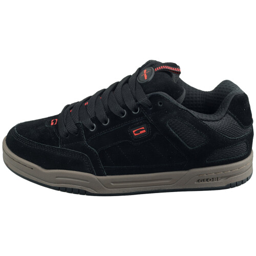 (10.5) Globe Tilt Prime Mens Trainers in Black Red 2
