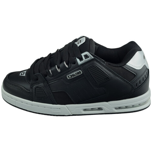 (42) Globe SABRE Herren Skate Trainer in Schwarz Silber 2
