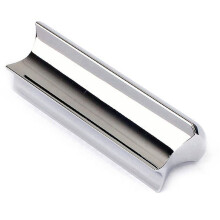 2X Stainless Steel Guitar Slide Tone Bar for Dobro, Lap Steel Guitar,Hawaiian Guitar, Electric Guitar Accessories,Silver
