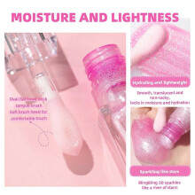 3pcs Magic Color Changing Lip Oil V2, Bossup Cosmetics Color Changing Lip Oil