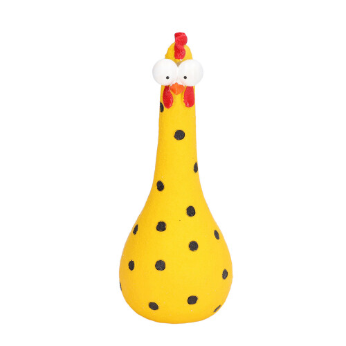 Mikrowelt Harz Huhn Gelb Figur Garten Deko 2