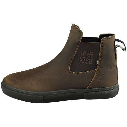 (7) Globe Dover II Mens Chelsea Boots in Dark Brown 2
