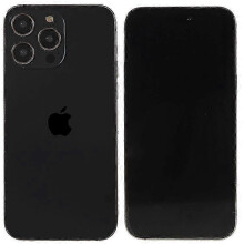 (Black) Compatible For iPhone 14 Pro Max 6.7 inch Dummy Phone Display Model Non-Working Replica Phone Model Toy
