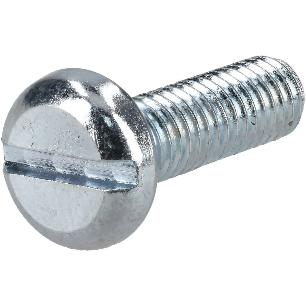 Photos - Nail / Screw / Fastener R-Tech 337026 Slotted Pan Head Machine Screws BZP M5 16mm - Pack Of 100