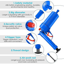 (blue) Air Pump Drain Blaster