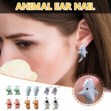 Cute Animal Earrings Metal Cute Mini Animal Jewelry Small Dinosaur Earrings