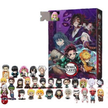 (Color1) Demon Slayer Anime Advent Countdown Christmas Advent Calendar Blind Box