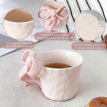 Ceramic Coffee Mug - Girly Birthday Gift for Women (14oz/440ml)