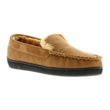 (Tan, 11 (Adults')) Knights Mens Moccasin Slippers Sam Slip On tan UK Size