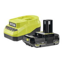 Ryobi ONE+ 2.0A Charger & Battery Kit (1x 2.0Ah) 18V RC18120A-120C
