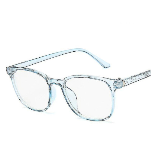 (Red wine) Anti Blue-ray Reading Gaming Goggles Transparent Eyewear Frame