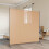 VidaXL vidaXL Single Panel Room Divider Beige 175 x 180 cm Fabric 1