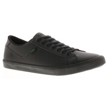 (Black, 11 (Adults')) Kickers Mens Casual Shoes Kody Lo Leather Lace Up black UK Size