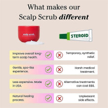 Exfoliating Scalp Scrub Shampoo - Red