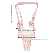 Praktischer Baby Laufgurt樱花粉 Atmungsaktiv