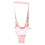 Rosa Baby Lauf Harness Sicherer Halt Verstellbar 13