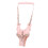 Rosa Baby Lauf Harness Sicherer Halt Verstellbar 8