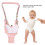 Baby Lauf Harness樱花粉 Polsterung Bequem 11