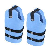 Aquatic Fitness Cuffs for Swimming Training Adjustable Floatation Device Set Long style