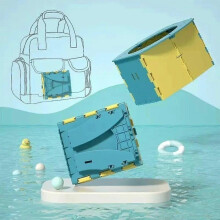 (Yellow) Baby Whisper Co Travel Potty, Pottypal - Portable Potty, Foldable Toilet