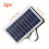 2 Pack Portable Solar Charger Panel 5V 2W USB Output Lightweight Rectangular Solar Power Charger for Outdoor Camping Hik 2