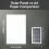 2 Pack Portable Solar Charger Panel 5V 2W USB Output Lightweight Rectangular Solar Power Charger for Outdoor Camping Hik 3