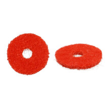 90Pcs Piano Washer Repair Parts Replacement Piano Repair Regulating Piano Felt Red