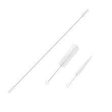 3Pcs Mouthpiece Brush Valves Brush Musical Instrument Clean Maintenance Tool Set