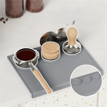 Tappetino per Caffè In Silicone Impermeabile, Tappetino per Caffè In Polvere, per Macchina per Caffè Espresso da 58 mm, Tamper A