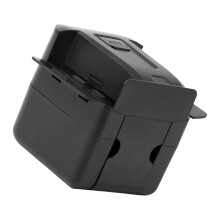 Rechargeable Poker Card Mixer Card Shufflers with Top Button and Open Card Slot Black