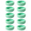Soft and Durable Silicone Wheel Protector for Luggage Prevent Damage with Ease Mint Green 1