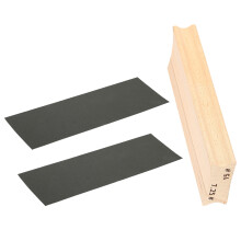 Radius Sanding Blocks Guitar Fret Leveling Maple Polished Paper Sanding Blocks 7.25 and 15