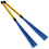 1Pair Drumsticks Brushes Nylon Dowels Rods Drum Brush Multi-Rod Bundle Stick Yellow blue 1