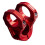 Bicycles Mountain Bikes Risers Stem Short Handlebars Stem Mountain Bikes Stem Red 1
