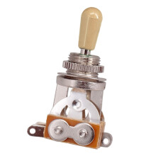 3 Way Guitar Pickup Toggle Switch with Tip Knob Cap Pickup Selector Switch Yellow