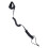 Safety String Rod Leashes Lanyards String Cord Paddles Leashes Black 1