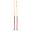 1Pair Multi-Rod Bundle Sticks Nylon Dowels Nylon Drumsticks Brushes Enduring Yellow red 1