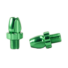 2Pcs 10mm Bicycles Brake Levers Adjuster Adjusting Screws Fasteners Easily Install Green