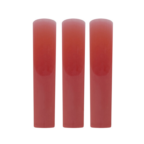 3Pcs Sax Reed Set Musical Instruments Accessory Reeds Replacement for Beginners Red Treble