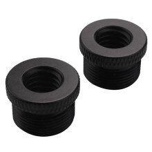 40 Pcs Mic Thread Adapter 5/8 Female to 3/8 Male and 3/8 Female to 5/8 Male Screw Adapter Thread for Mic Stand Mount