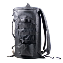 Large Capacity Rod Fishing Tackle Bag Outdoor Fishing Backpack Carry Pouch Black