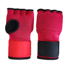 Half Finger Glove for Martial Art Punch Bag Boxing red trumpet