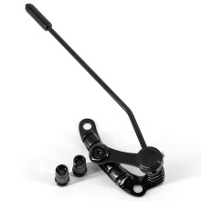 Guitar Bridge Pull Plate Electric Guitar Bridge Rod Tailpiece Tremolo Parts Black